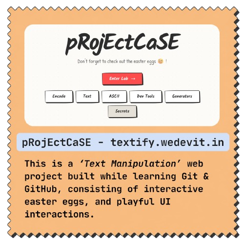 pRojEctCaSE — click to open